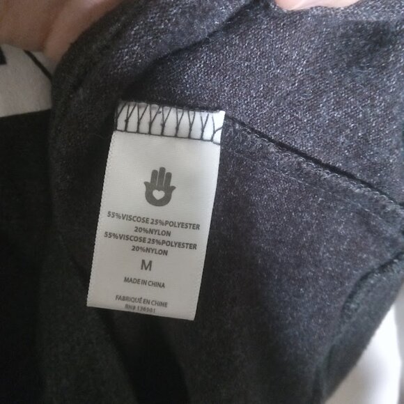 SPIRITUAL GANGSTER | Love Savasana Heather Grey Pullover Graphic Sweatshirt M - Picture 12 of 12